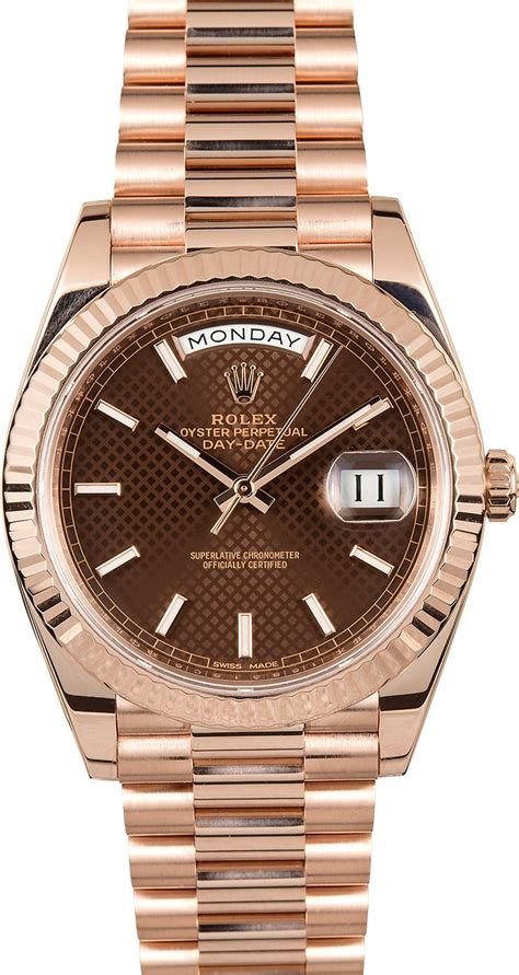 pre owned rolex president 40mm